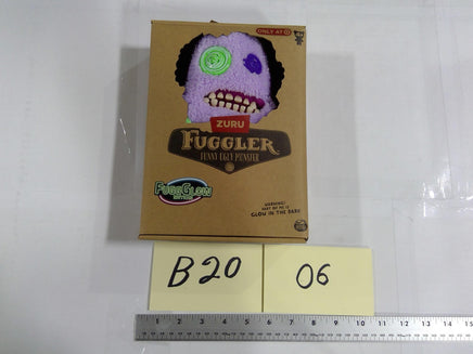 ZURU Fuggler FuggGlow Funny Ugly Monster Plush Toy Small Purple Glow Boxed 4+
