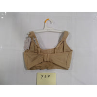 Auden Nursing Pumping Bra Women Medium Tan New Seamless Adjustable Straps