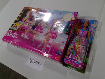 Barbie Advent Calendar Doll 24 Surprises & Dreamtopia Doll Gift Set New Mattel