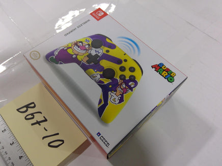 Nintendo Switch Hori Wireless HORIPAD Controller Mario Wario Waluigi Open Box