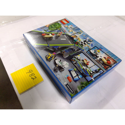 LEGO City No Limits Race Car Ramp 60460 Kids Unisex Blue NEW 436 Pcs Hot Dog Car