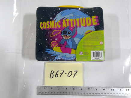 Disney Stitch Cosmic Attitude 48 Piece Puzzle Tin Case New Blue Kids Toy
