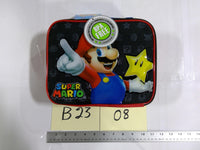 Super Mario Kids Lunch Box 10" Insulated BPA Free Red Nintendo School Bag