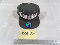 Compton Hat Cap Baseball Fitted Mens One Size Gray Streetwear Hip Hop City