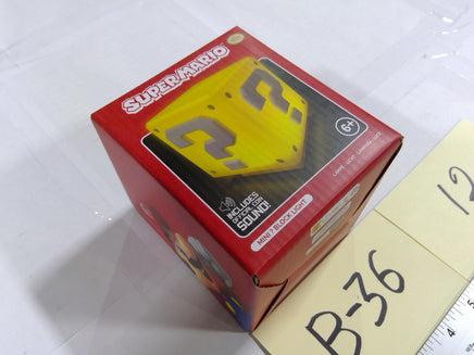 Super Mario Paladone Mini Question Block Light Lamp Coin Sound New Yellow