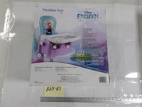 Disney Frozen Mealtime Seat Booster Chair 6m+ Baby Feeding Tray Purple New