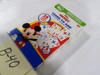 Disney Mickey Learn To Add Wooden 24 Pieces 3+ Educational Toy New Sealed Game