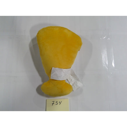 Disney Pillowfort Chip Teacup Plush Decorative Pillow Yellow White NEW