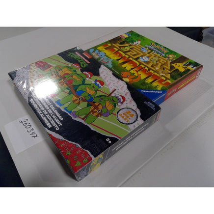 Mixed Lot Pokémon Labyrinth TMNT Advent Calendar Family Game Lot New Sealed