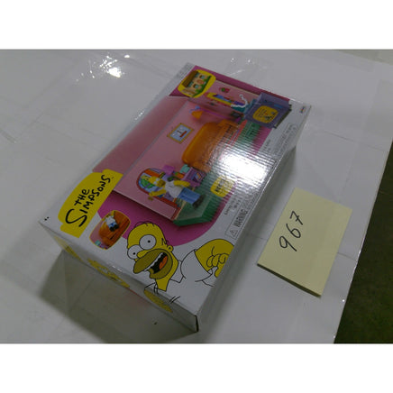 Jakks Pacific The Simpsons Living Room Diorama Playset Homer 2.5" New