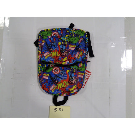 Marvel Comics Backpack Kids Teens Blue Multicolor New Avengers Graphic Print