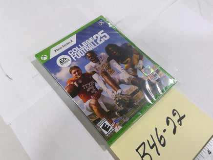 College Football 25 Xbox Series X Video Game New Sealed EA Sports E Rated NCAA