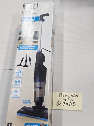 BLACK+DECKER POWERSERIES FLEX Lite Corded 3-in-1 Stick Vacuum HEPA 600W Blue
