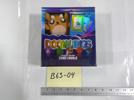 Doomlings Plush Card Game Deluxe Collectors Box New Sealed Family Party Toy