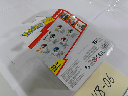 Pokemon Lola Clip 'N' Go Great Ball Action Figure Jazwares Toy White Blue