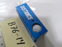 TaylorMade Distance+ Golf Balls 3 Pack Sleeve White Ionomer New Distance