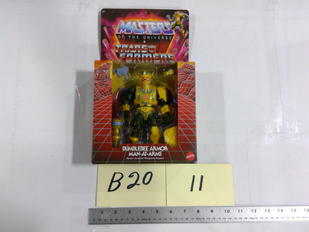 Masters Of Universe X Transformers Bumblebee Man-At-Arms Action Figure Mattel