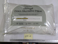 Threshold Microgel Down Alternative Pillow Standard/Queen Medium White Plush