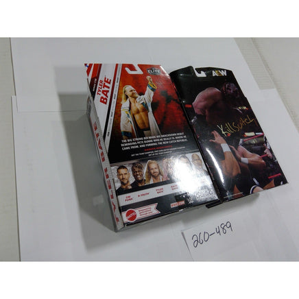 Mattel WWE Elite Tyler Bate & AEW Killswitch Action Figure Lot Series 115 PPV