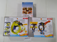 Hot Wheels Snake Spiral Attack Bat Loop Playset Lot RC Tesla Roadster Multicolor