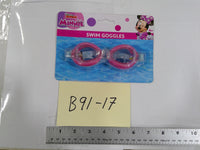 Disney Junior Minnie Swim Goggles Kids 4+ Pink Swimming Pool Water Eyewear Gear