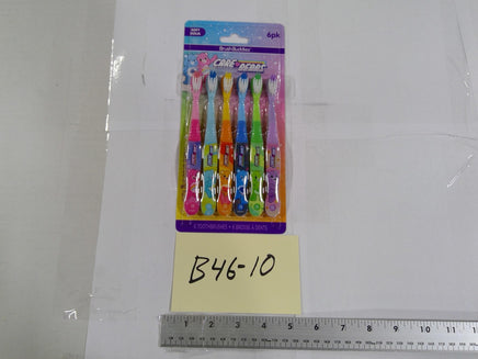 Brush Buddies Care Bears Toothbrushes 6 Pack Soft Bristles Kids Multicolor New