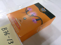 Hyde & EEK! Boutique LED Mini String Lights 100ct Purple Black Wire Halloween
