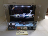 LEGO Star Wars 75377 Invisible Hand Lighted Store Display Case Clear Acrylic