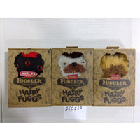 Zuru Fuggler Hairy Fuggs Funny Ugly Monster Plush Set of 3 New NIB Multicolor
