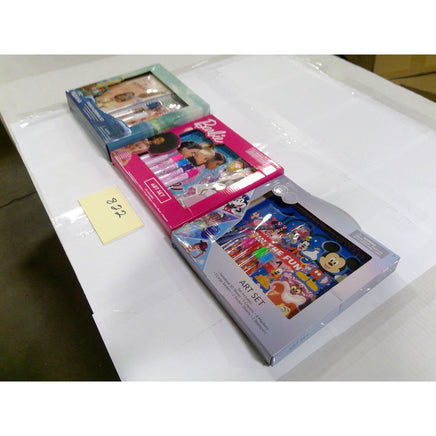 Disney Barbie Art & Journaling Set Bundle Moana Mickey 100 Years New Box Wear