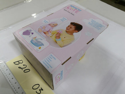 Perfectly Cute Bath Time Baby 14in Baby Doll Towel Set New In Box Pretend Play