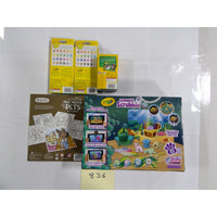 Crayola Scribble Scrubbie Ocean Pets Lagoon Art Bundle New Pencils Crayons Book