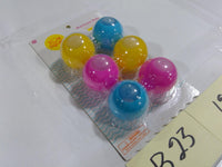 Sun Squad Hurricane Balls 6pk Kids Outdoor Toss Pool Toy Ages 3+ New Multicolor