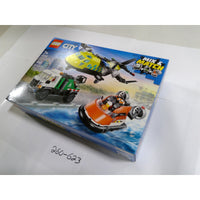 LEGO City 60505 Airplane Service Truck & Hovercraft Remix 990 pcs NEW