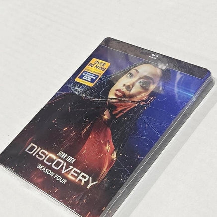 Star Trek Discovery Season Four Blu-ray Set Sealed 4 Disc Steelbook