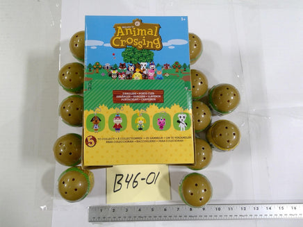 Animal Crossing TOMY Dangler Key Chain Capsule Lot Of 12 Blind Eggs New Sealed