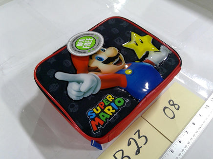 Super Mario Kids Lunch Box 10" Insulated BPA Free Red Nintendo School Bag