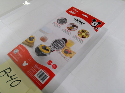 Disney Dash Mickey & Minnie Replacement Mini Waffle Plates Set Of 2 Gray Metal