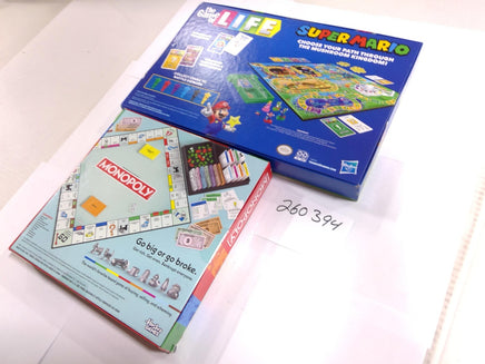 Hasbro Family Board Game Lot Monopoly Game Of Life Super Mario New Sealed
