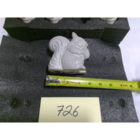Room Essentials Squirrel Candle Holder Set of 8 Gray Ceramic Taper New Excellent