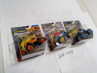 Monster Jam Legacy Trucks Lot 3 El Toro Loco Megalodon Spin Master New Sealed