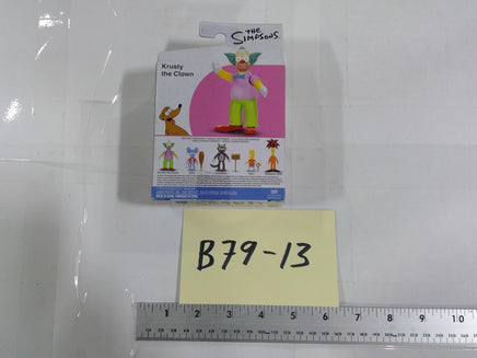 The Simpsons Krusty The Clown Figure JAKKS Pacific Toy Boxed New Multicolor