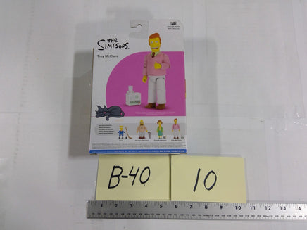 The Simpsons Troy McClure Action Figure JAKKS Pacific Pink Boxed New Toy