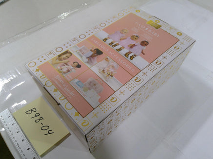 FAO Schwarz FAO Baby Cuddle Doll 12in Pink Dress New In Box FAO Gift Toy