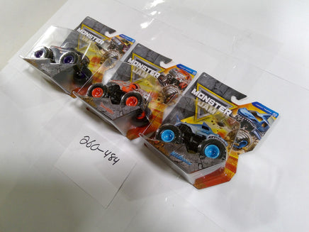 Monster Jam Wild Side ThunderROARus Megalodon Truck Lot 3 Spin Master New Sealed