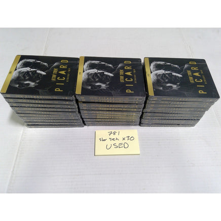Star Trek Picard Season 2 Blu-ray Steelbook Lot of 30 USED Sci-Fi TV Series