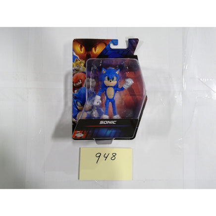 Jakks Sonic the Hedgehog Action Figure Kids 5in Blue New Sonic 3 Movie Toy