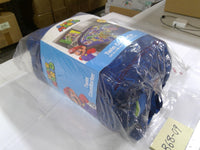 Super Mario Twin Comforter 64x86 Kids Blue Mario Luigi Video Game Bed New
