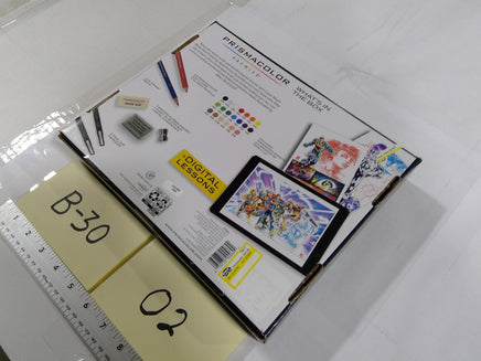 Prismacolor Premier 26ct Mixed Media Comic Art Set Limited Edition Kit Lessons