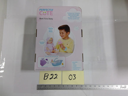 Perfectly Cute Bath Time Baby 14in Baby Doll Towel Set New In Box Pretend Play
